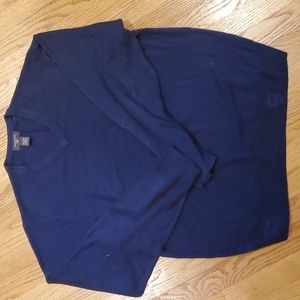 Mens Dockers Vneck,navy